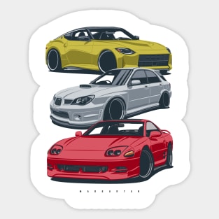 400Z, Impreza & 3000GT Sticker